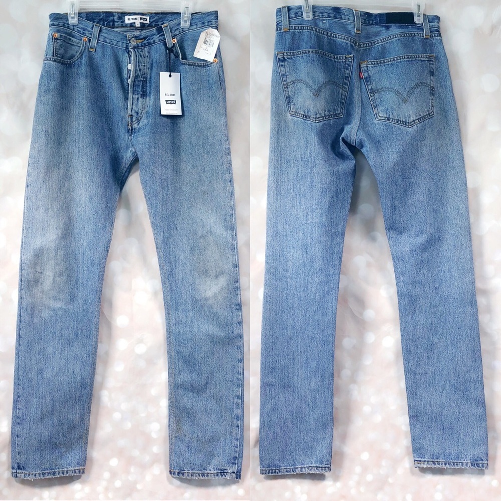 ❌SOLD❌ Re/Done Levi’s Slim Straight Denim Jeans 31